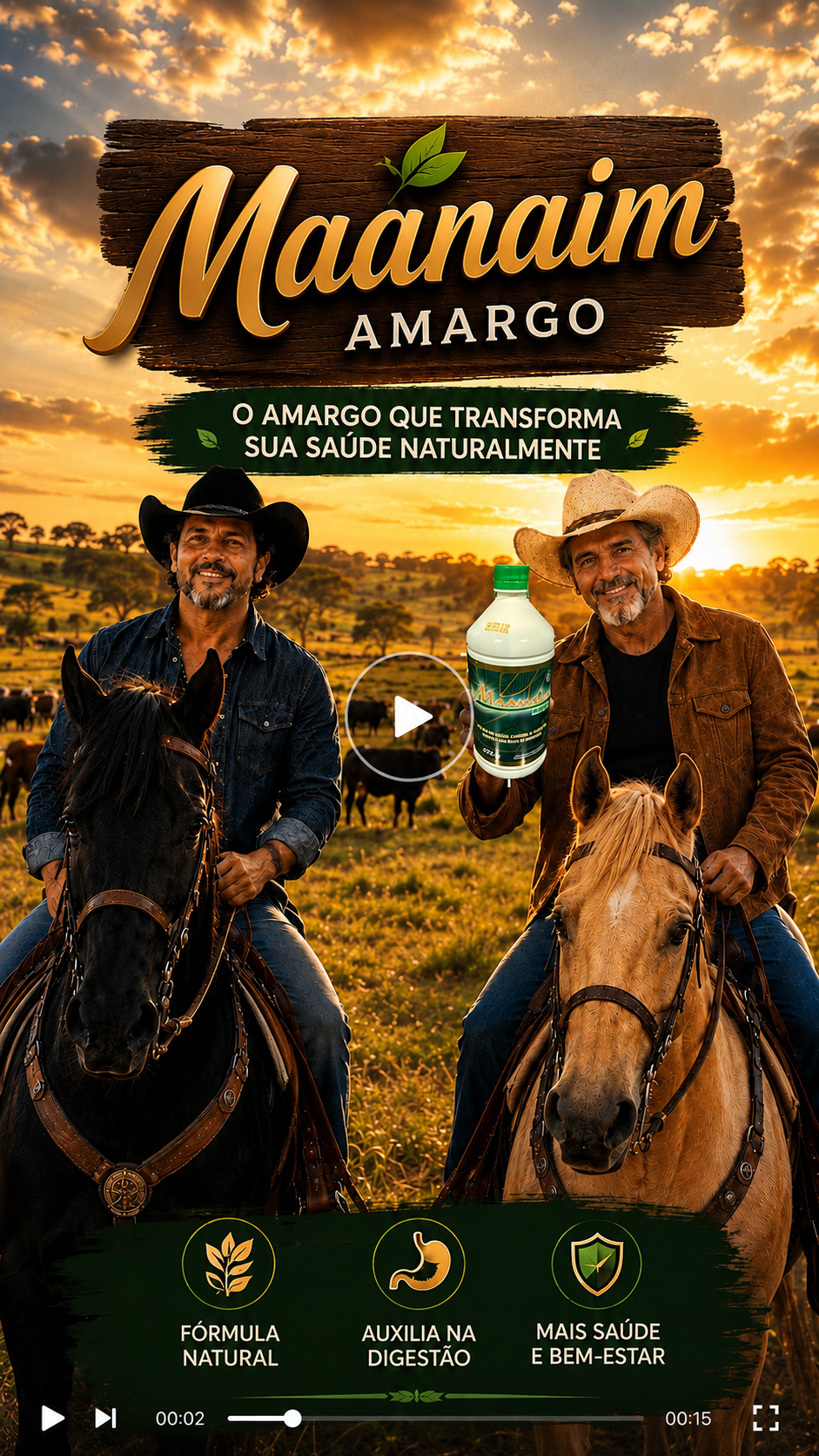 Apresentação do Chá Maanaim Amargo